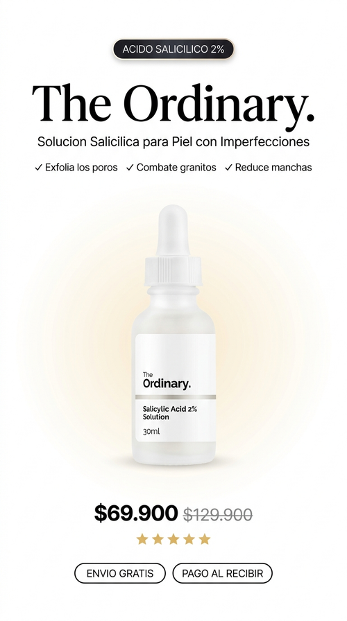 Acido Salicilico 2% The Ordinary
