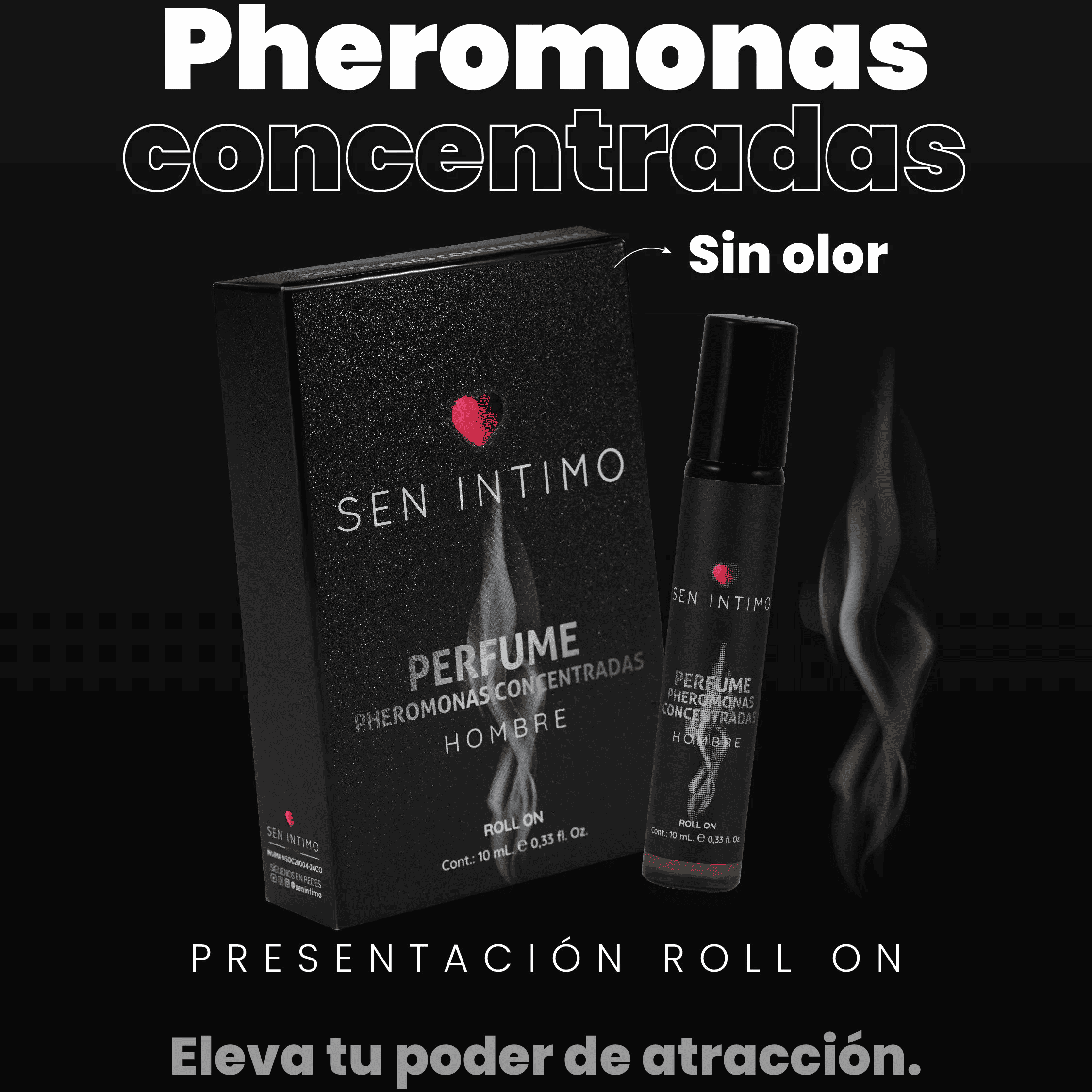 🔥Feromonas Concentradas Roll On Hombre 🔥