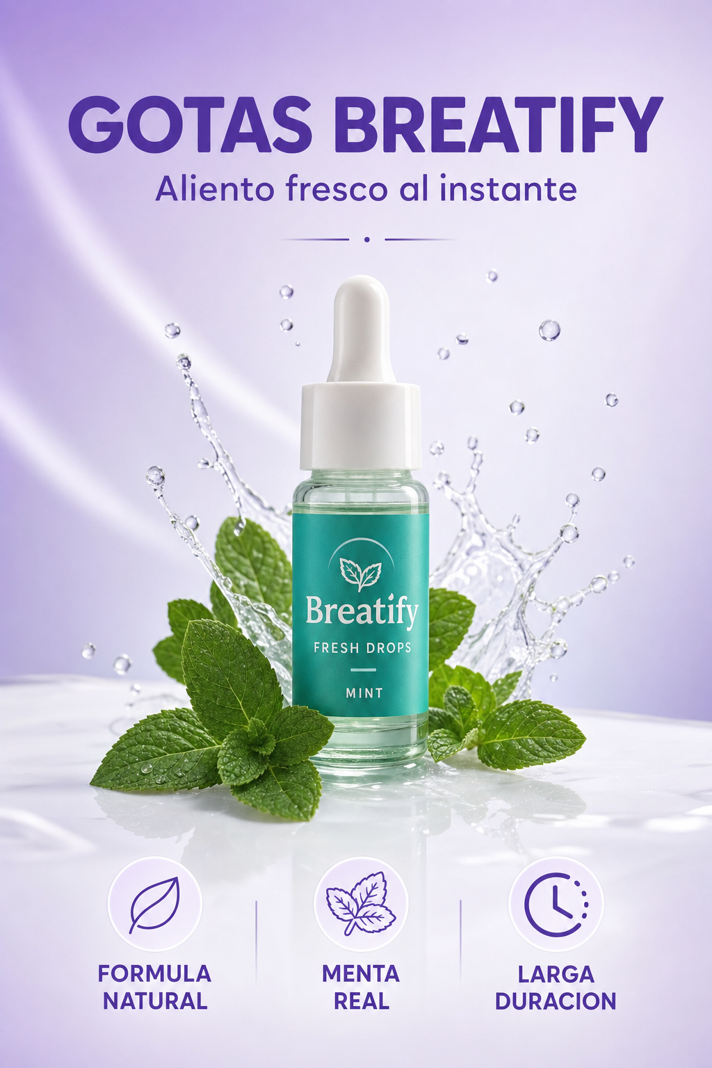 Gotas Breatify: aliento fresco al instante